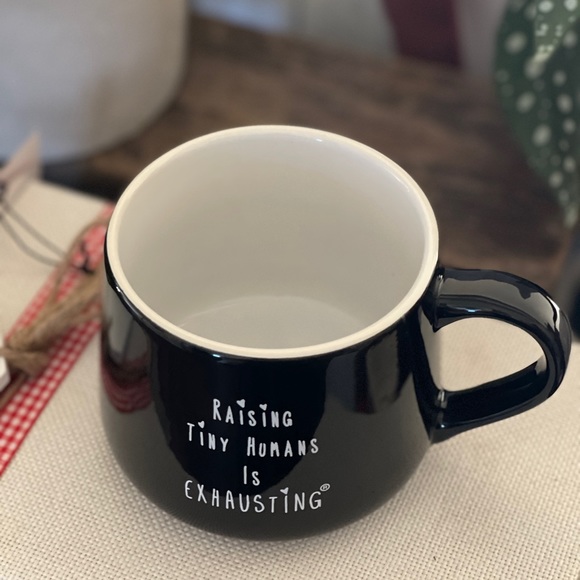 Raising Tiny Humans Is Exhausting Ceramic Mom Life Coffee Mug - Picture 4 of 6